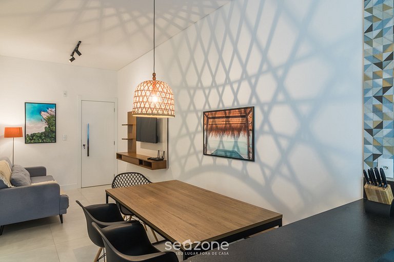 Apto con barbacoa, a 550m de la playa ETP0602