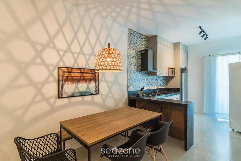 Apto con barbacoa, a 550m de la playa ETP0602