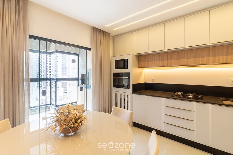 Apto con Balcón Gourmet cerca del Mar OZN1004