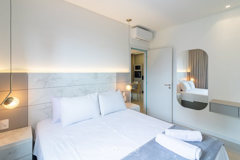 Apto con Balcón Gourmet cerca del Mar OZN1004