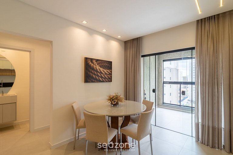 Apto con Balcón Gourmet cerca del Mar OZN1004