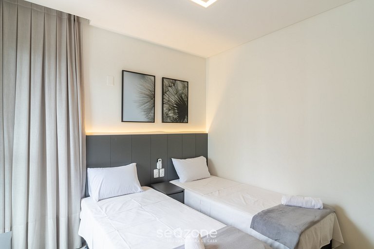 Apto c/ Varanda Gourmet próximo ao Mar OZN1004