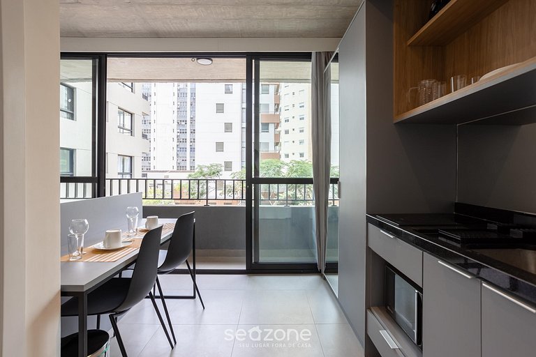 Estudio, edif. c/ piscina, Jardim Paulista ONN0414