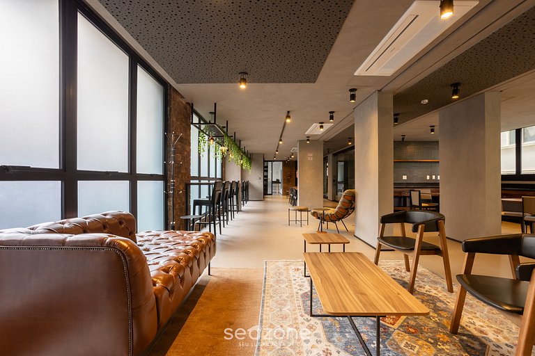 Studio em edf. c/ piscina, Jardim Paulista ONN0414