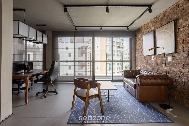 Studio em edf. c/ piscina, Jardim Paulista ONN0414