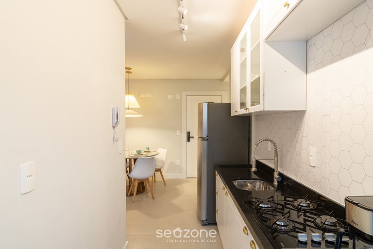 Apto con barbacoa a 450m de la playa EVU1802