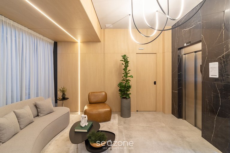 Apto con barbacoa a 450m de la playa EVU1802