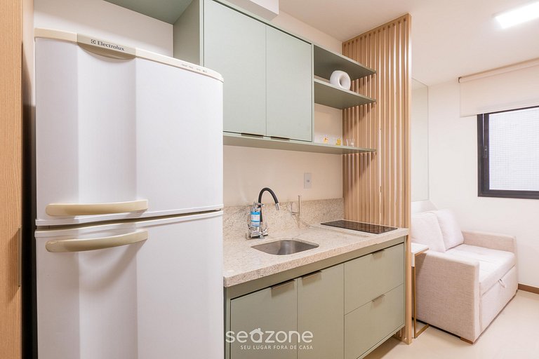 Apto em cond com academia, Graça HGR0804