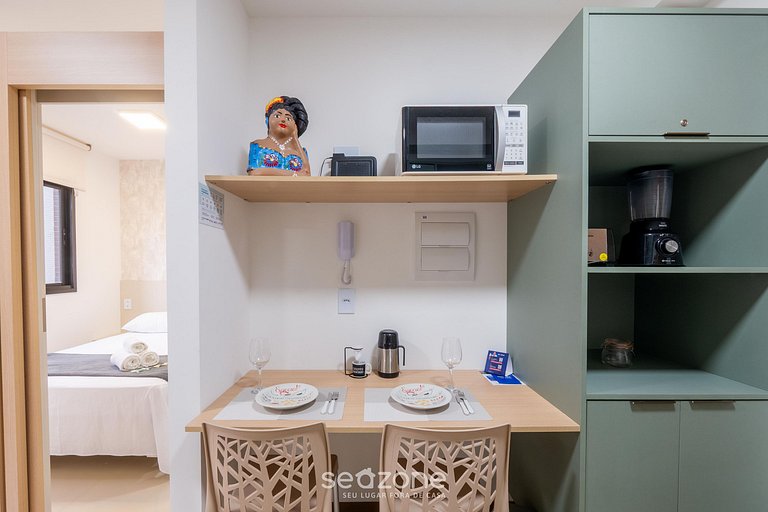 Apto em cond com academia, Graça HGR0804