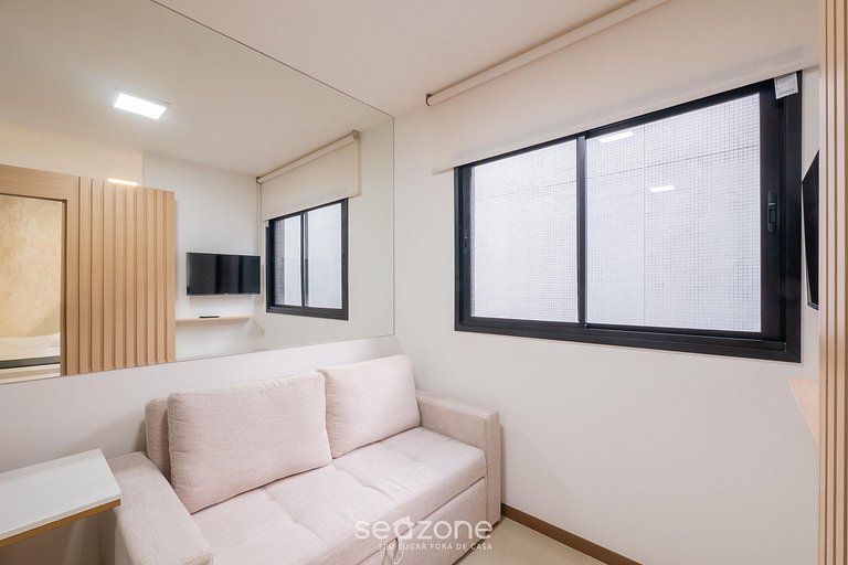 Apto em cond com academia, Graça HGR0804