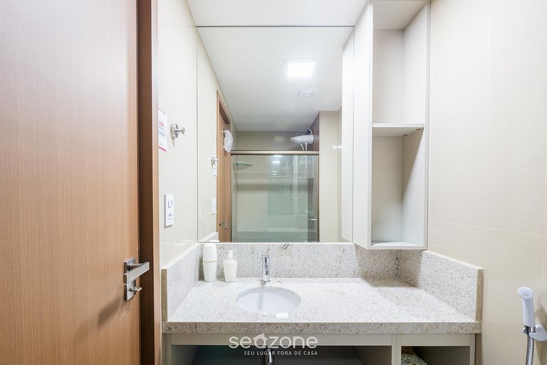 Apto en cond. c/ gimnasio, Graça HGR0804