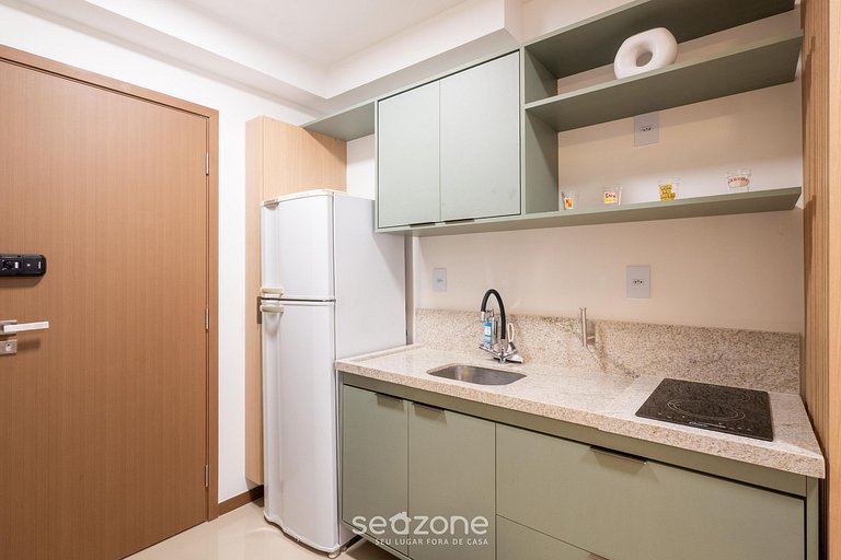 Apto em cond com academia, Graça HGR0804