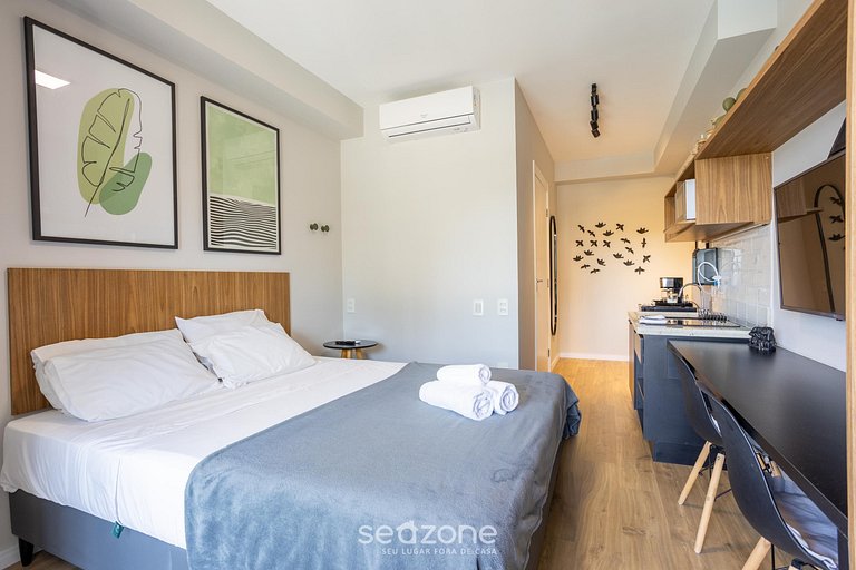 Estúdio Completo a 120 m do Metrô HMR0602