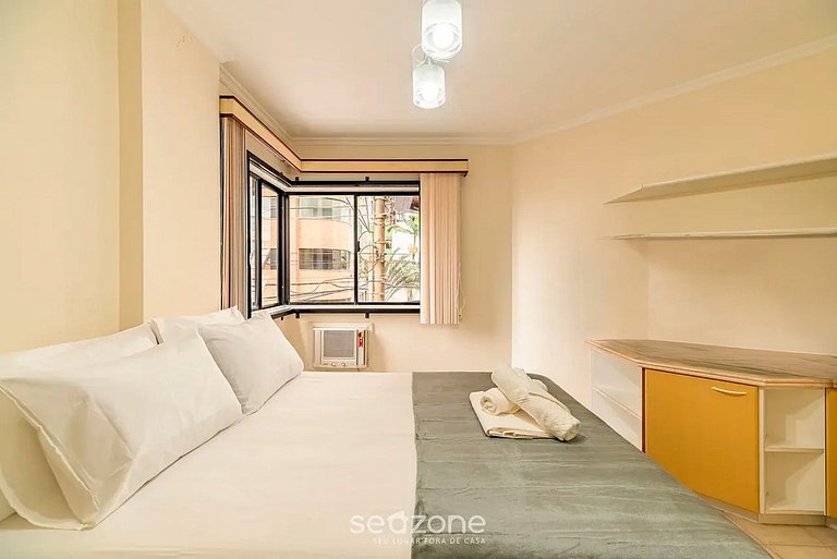 Apt 3Q c/ Churrasqueira a 80m da Praia ERV0101