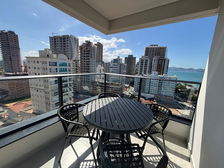 Apto Novo c/ Churrasqueira e Vista Mar | AXP1301