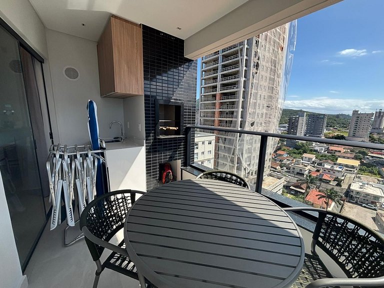 Apto Novo c/ Churrasqueira e Vista Mar | AXP1301