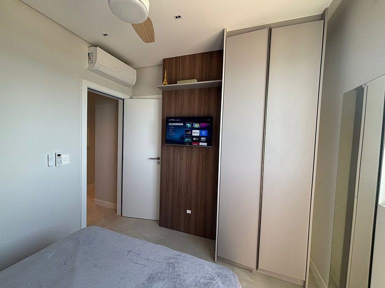 Apto Novo c/ Churrasqueira e Vista Mar | AXP1301