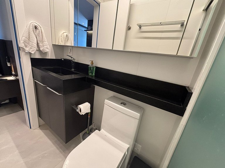 Apto Novo c/ Churrasqueira e Vista Mar | AXP1301