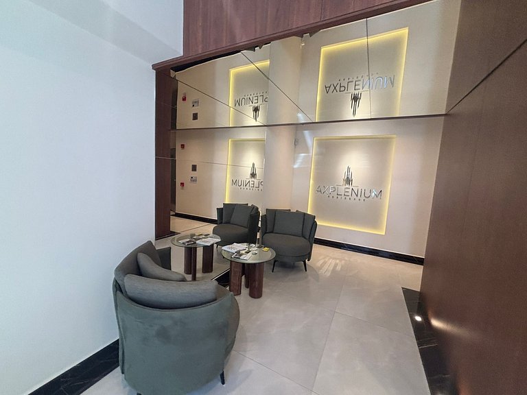 Apto Novo c/ Churrasqueira e Vista Mar | AXP1301