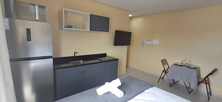 Studio c/ balcón a 10 m del Mar, Campeche AAR0303