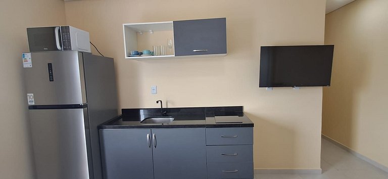 Studio c/ balcón a 10 m del Mar, Campeche AAR0303