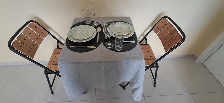 Studio c/ balcón a 10 m del Mar, Campeche AAR0303