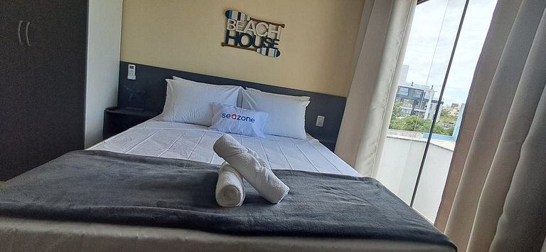 Studio c/ balcón a 10 m del Mar, Campeche AAR0303