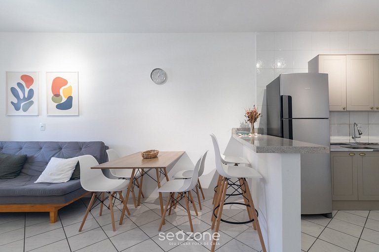 Apto 2 Quartos a 650 m da Praia BEN0006