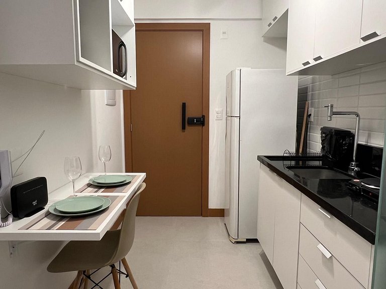 Studio a 500m da Praia em edf. c/ piscina ZNB1508