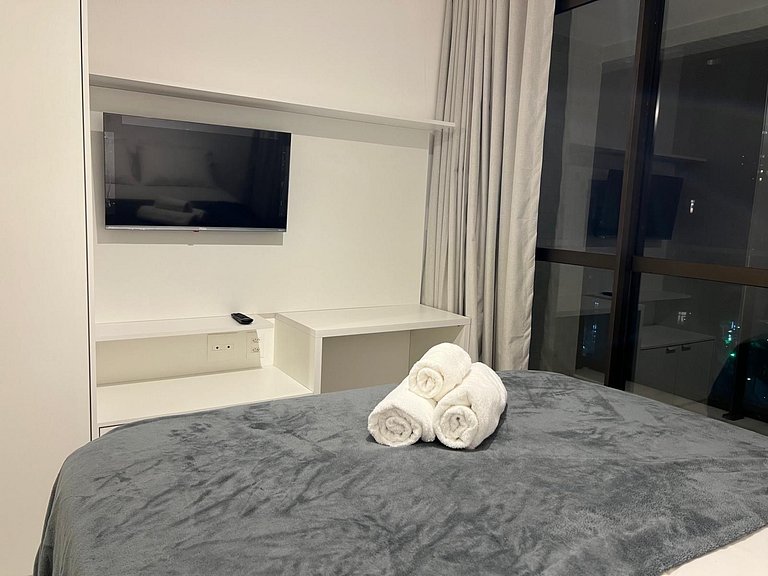 Studio a 500 m del Mar en edif. c/ piscina ZNB1508