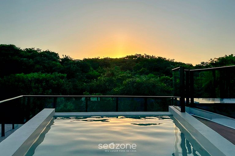 Apt en centro Lagoa rooftop c/piscina LST0019