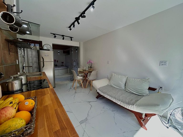 Apto c jacuzzi y jardín, 350 m de la Playa PSN002