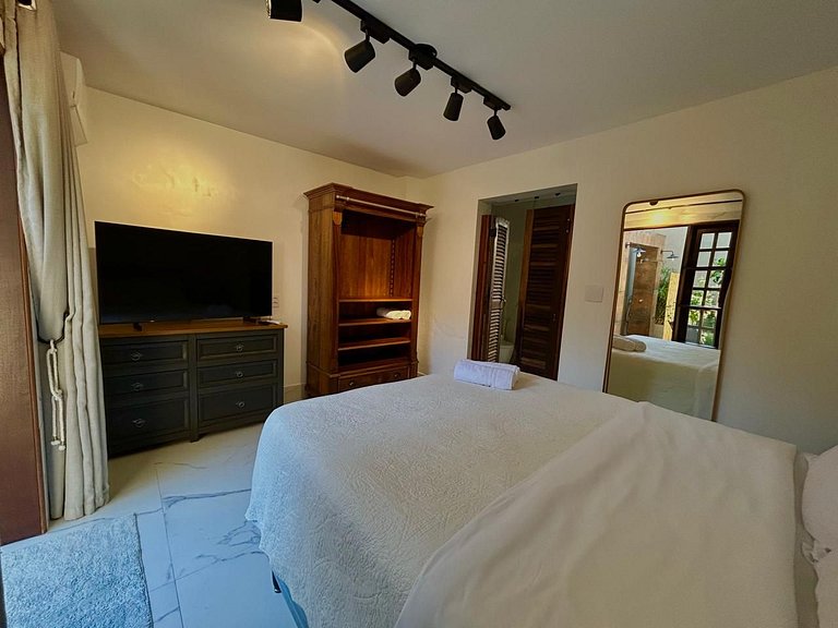 Apto c jacuzzi y jardín, 350 m de la Playa PSN002