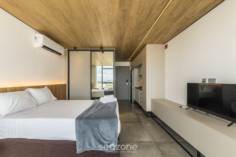 Estudio en Edificio c/ Piscina Frente Mar NWT1220