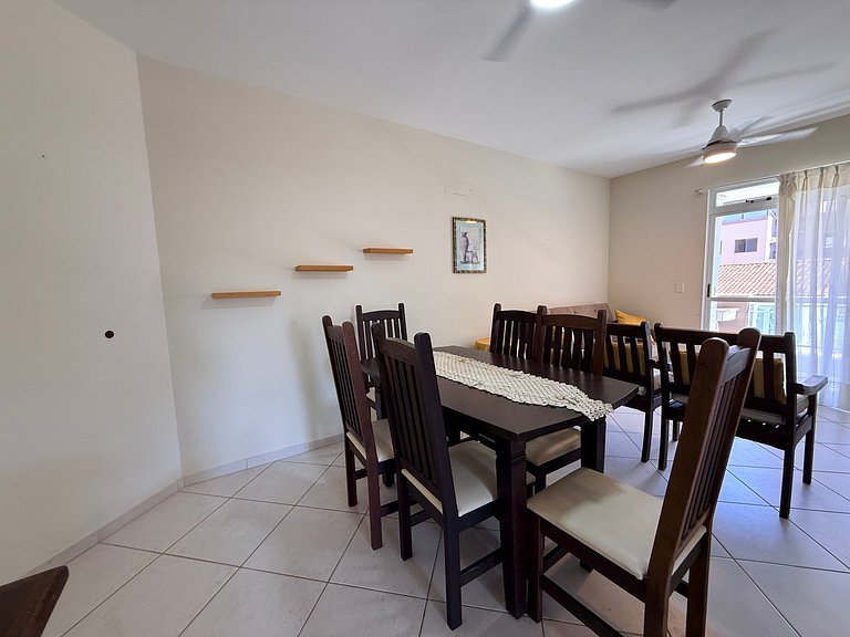 Apto con Parrilla a 190 m de la Playa PGA0205