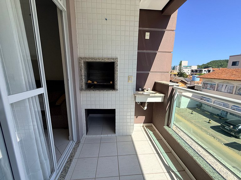 Apto con Parrilla a 190 m de la Playa PGA0205