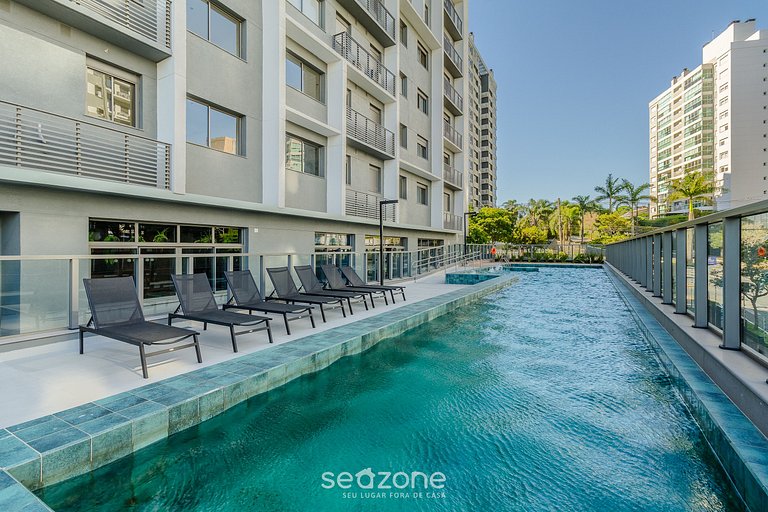 Studio em cond. c/ piscina próx. da PUC MCP0403