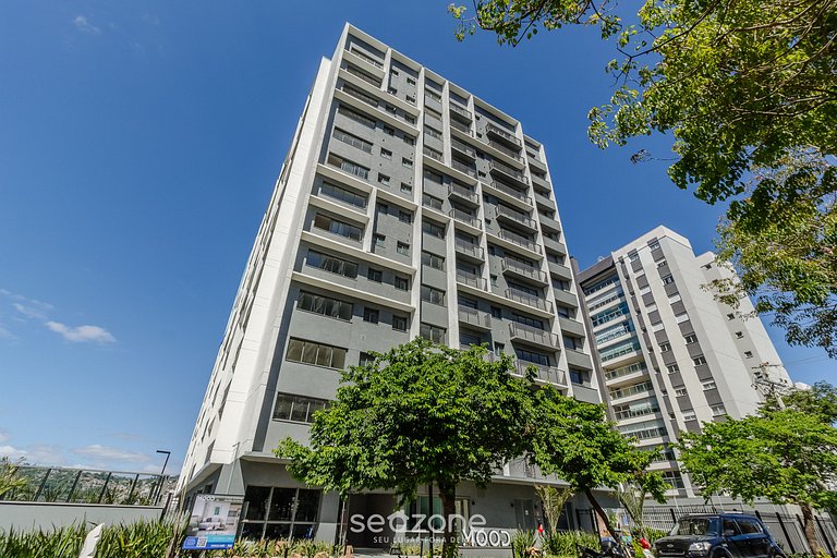 Studio moderno em POA, cond. c/ academia MCP0213