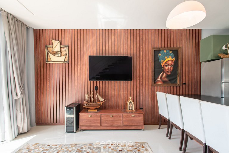 Duplex com vista mar deslumbrante RAT002