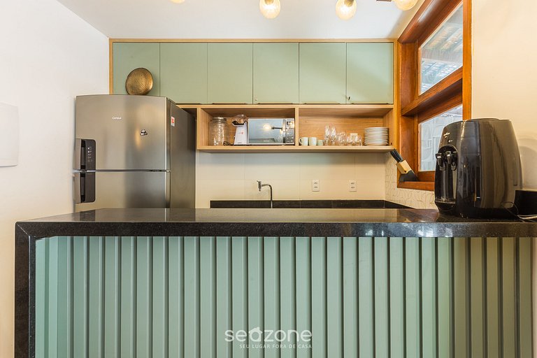 Apto c/ área gourmet y parrilla en Maraú CVB0126