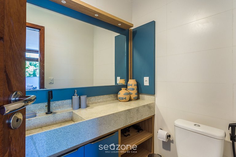 Apto c/ área gourmet e churrasq. em Maraú CVB0126