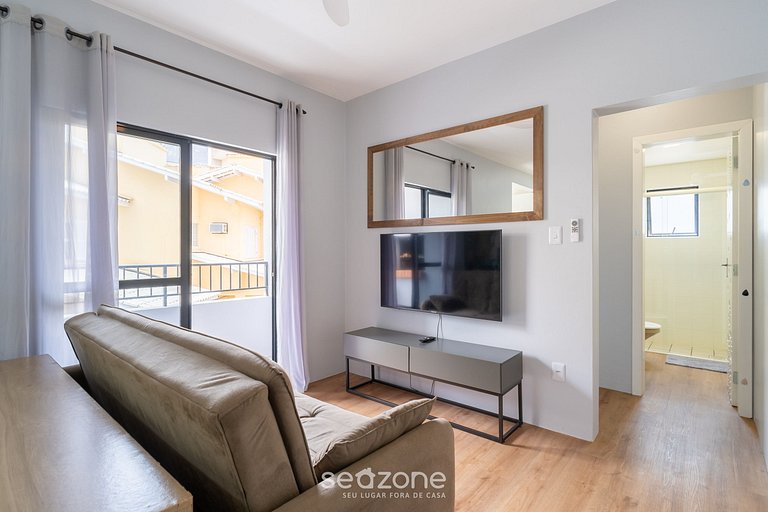 Apto 1QT C/ churrasq. a 800m do Mar DFC0101