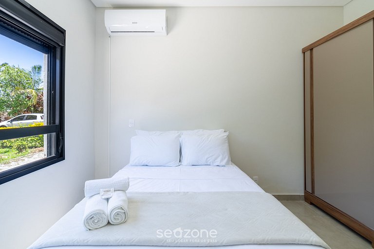 Apto c/ Varanda e Churrasq. nos Ingleses SJS0010