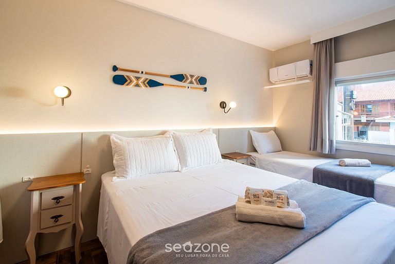 Apto 3 Quartos a 110 m da Praia EMD0012