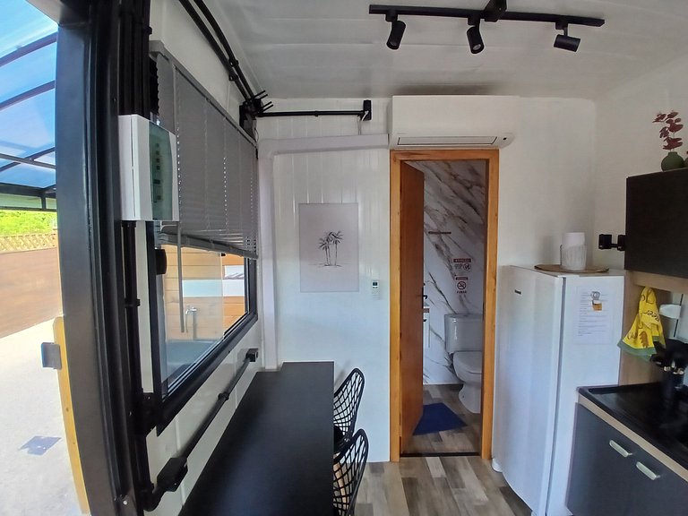 Studio con balcón privado en Floripa SCJ0871