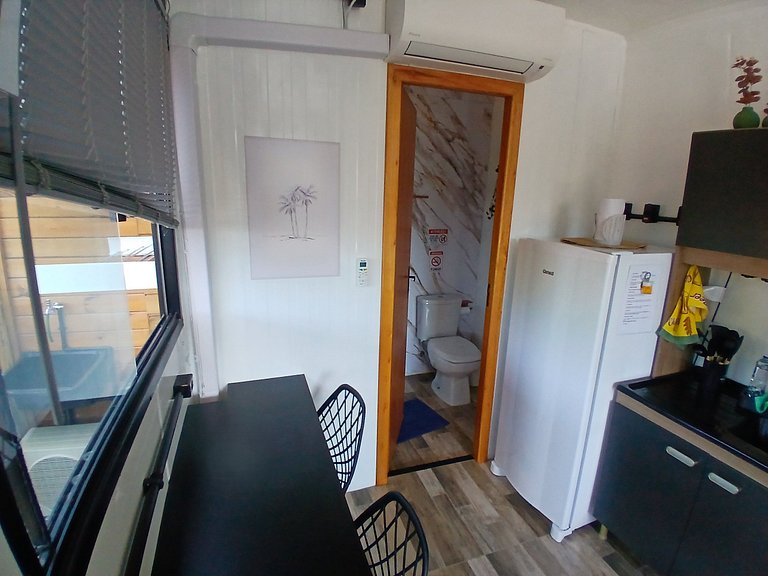 Studio con balcón privado en Floripa SCJ0871