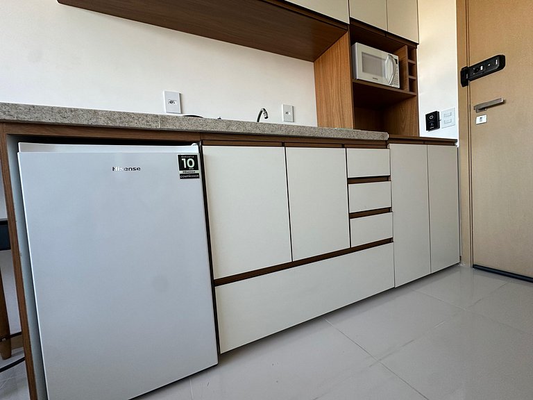 Studio en Salvador en edificio con piscina HFO0609