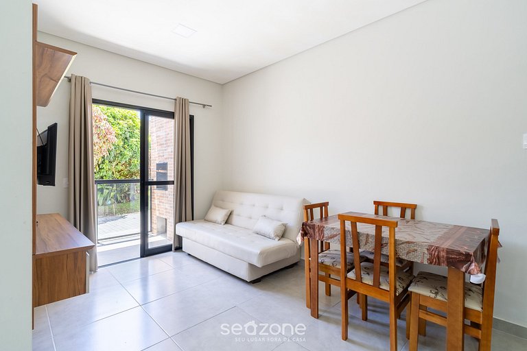 Apto con parrilla gourmet en Ingleses SJS0008