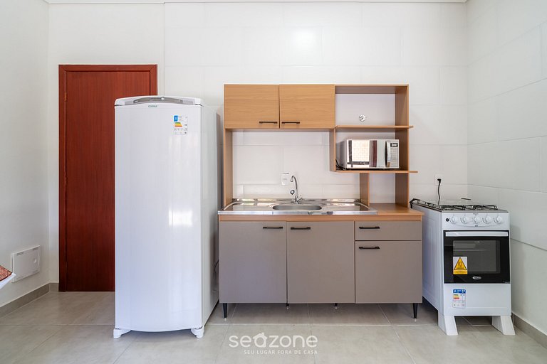 Apto con parrilla gourmet en Ingleses SJS0008