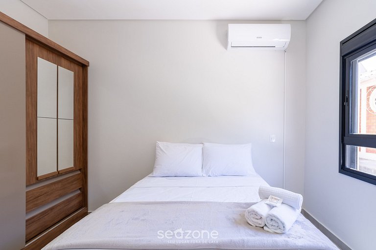 Apto c/ churrasq. gourmet nos Ingleses SJS0008